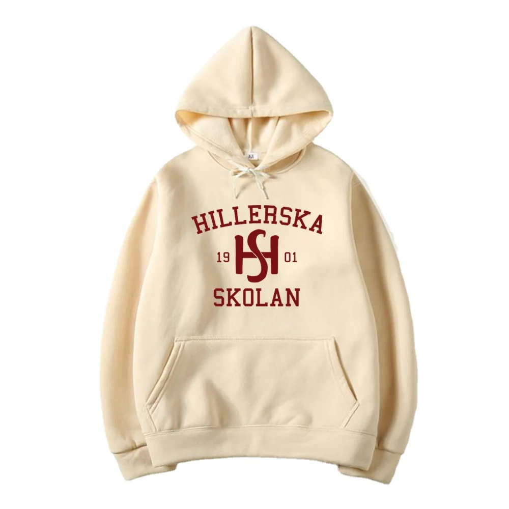 

Young Royals Hillerska Skolan Hoodie Hillerska Skolan Unisex Warm Sweatshirt Graphic Hoody Long Sleeve Pullover Tv Show Tops