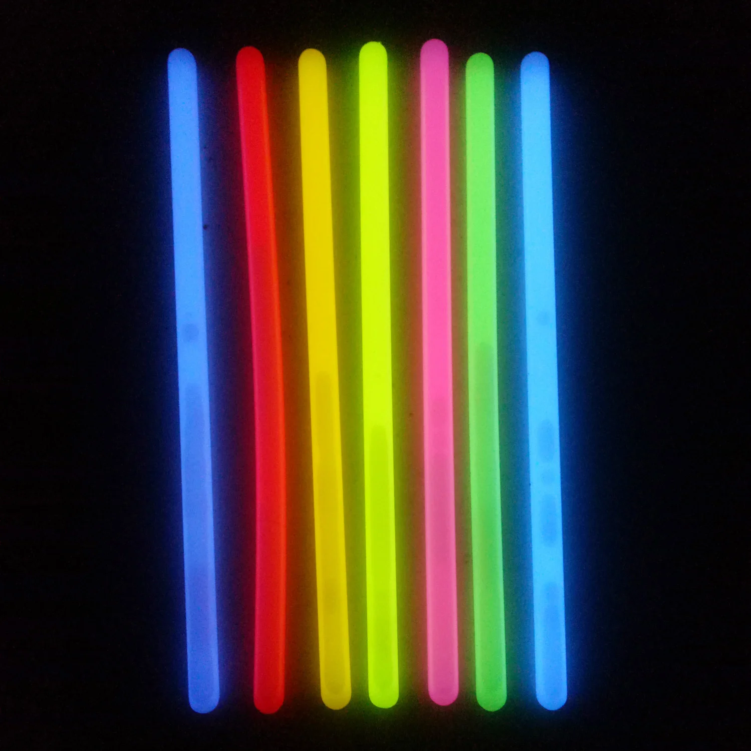 

Светящиеся палочки 35 см, набор из 10 штук