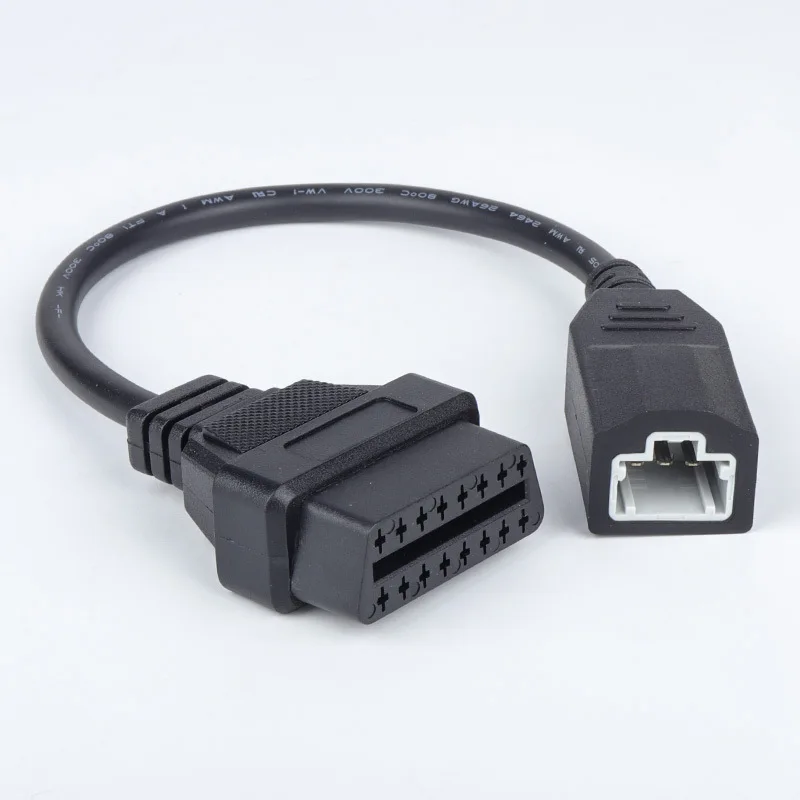 

30CM For Honda 3 Pin To 16 Pin OBD OBD2 Diagnosctic Tool Connector Cable