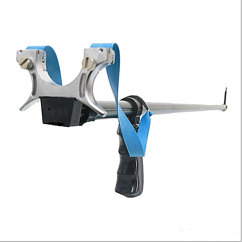 Рогатка для охоты мощная лазерная с прямым стержнем может растягивать длину и