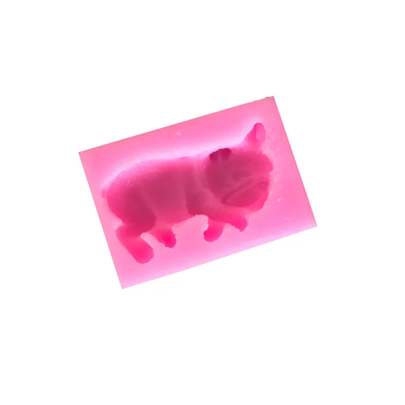 1 шт. силиконовая форма для выпечки бульдог