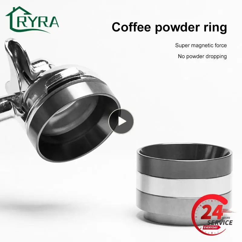 

1~10PCS Aluminum Dosing Ring 58MM/53MM/51MM Filter for Brewing Bowl Coffee Powder Basket Spoon Tool Tampers Portafilter