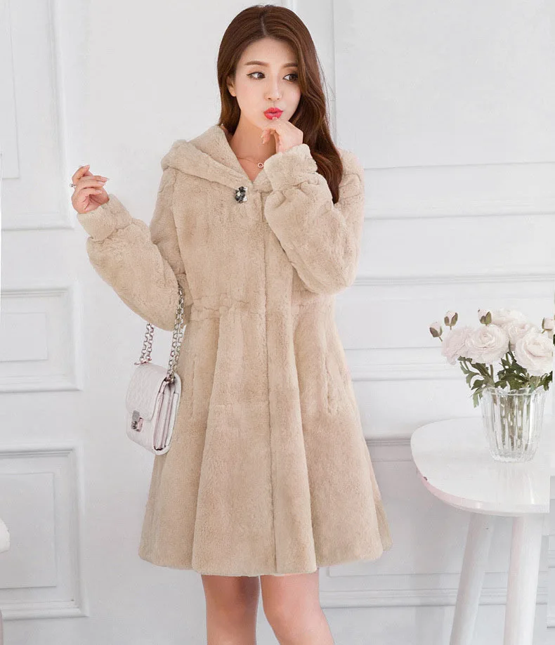 Women real mink coats female mink fur coat genuine long fur coat ladies winter clothes oversize 6xl 5xl 7xl Imitation fur coats