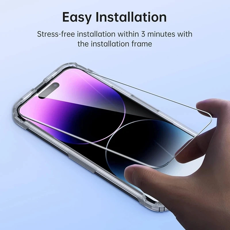 4PCS Screen Protector for IPhone 14 13 11 Pro Max Tempered Glass for IPhone 13 12 Mini 11 Pro 6 6S 7 8 Plus X XR XS Max SE Glass