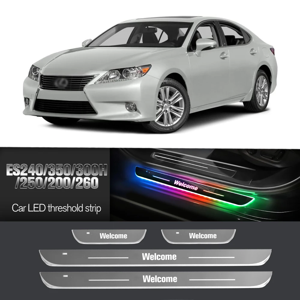 Автомобильный порог для Lexus ES240 ES350 ES300H ES250 ES200 ES260 индивидуальный логотип