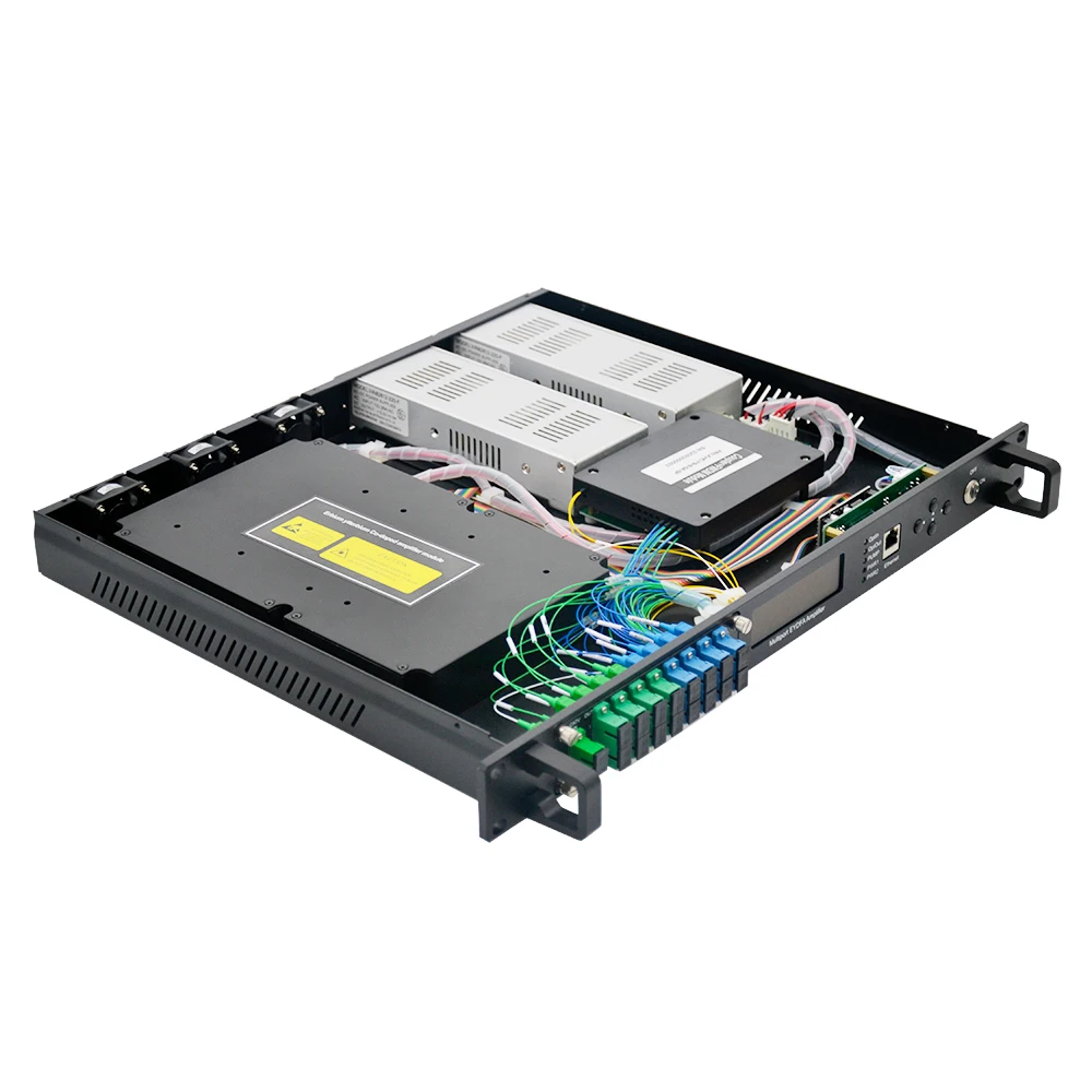 1U 1550 нм PON EDFA 8*19dbm с WDM
