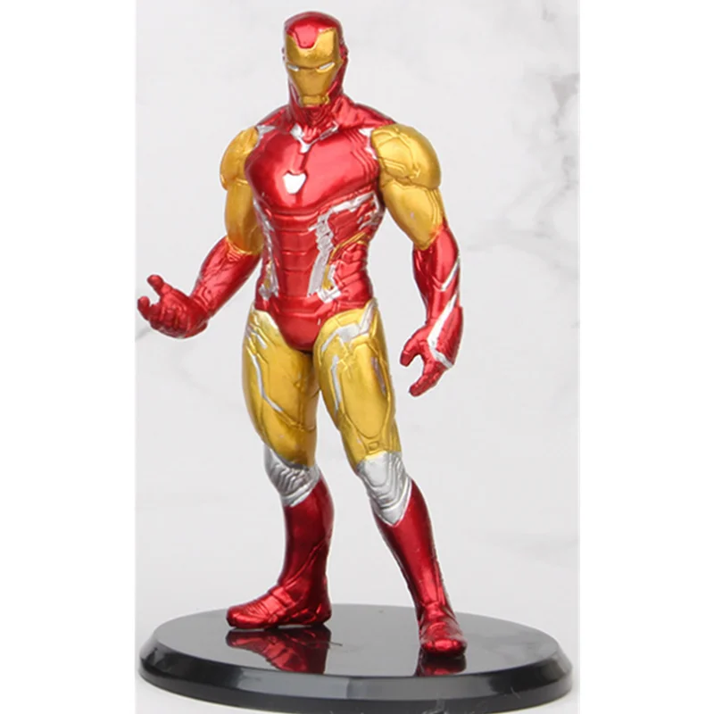 8 шт./компл. фигурки героев: Мстители танос Тор Железный человек Капитан Америка