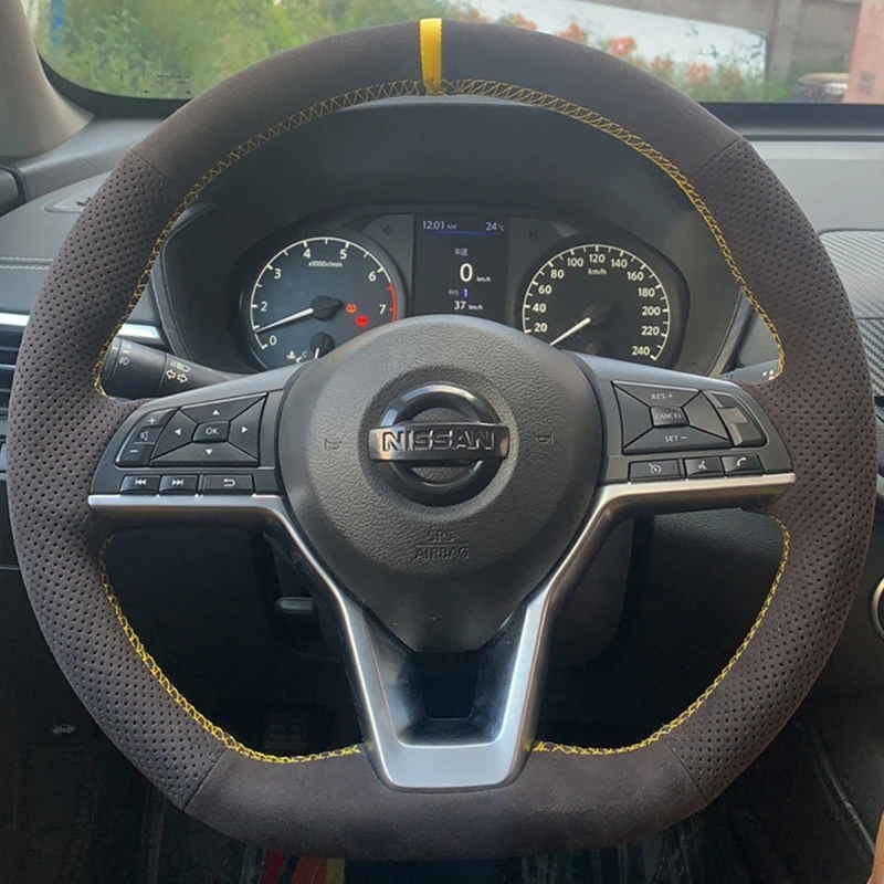 

Мягкая замшевая кожа на заказ для Nissan X-Trail Qashqai Rogue (Sport) Kicks Micra Leaf 2017-2019