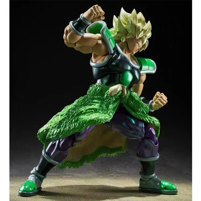 Фото 100% оригинал BANDAI S.H.Figuarts Dragon Ball Super Saiyan Broly NYCC в наличии, коллекция аниме, фигурки, модель, игрушки, подарки №4