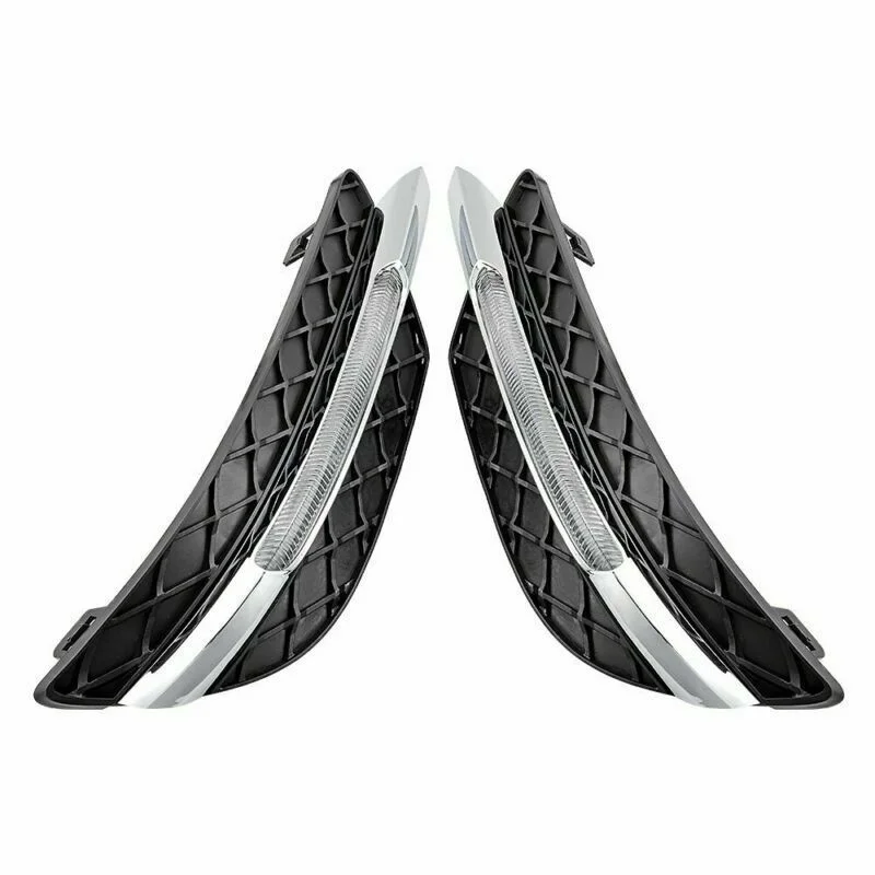 1 пара автомобильный передний бампер Гриль дневные ходовые огсветильник