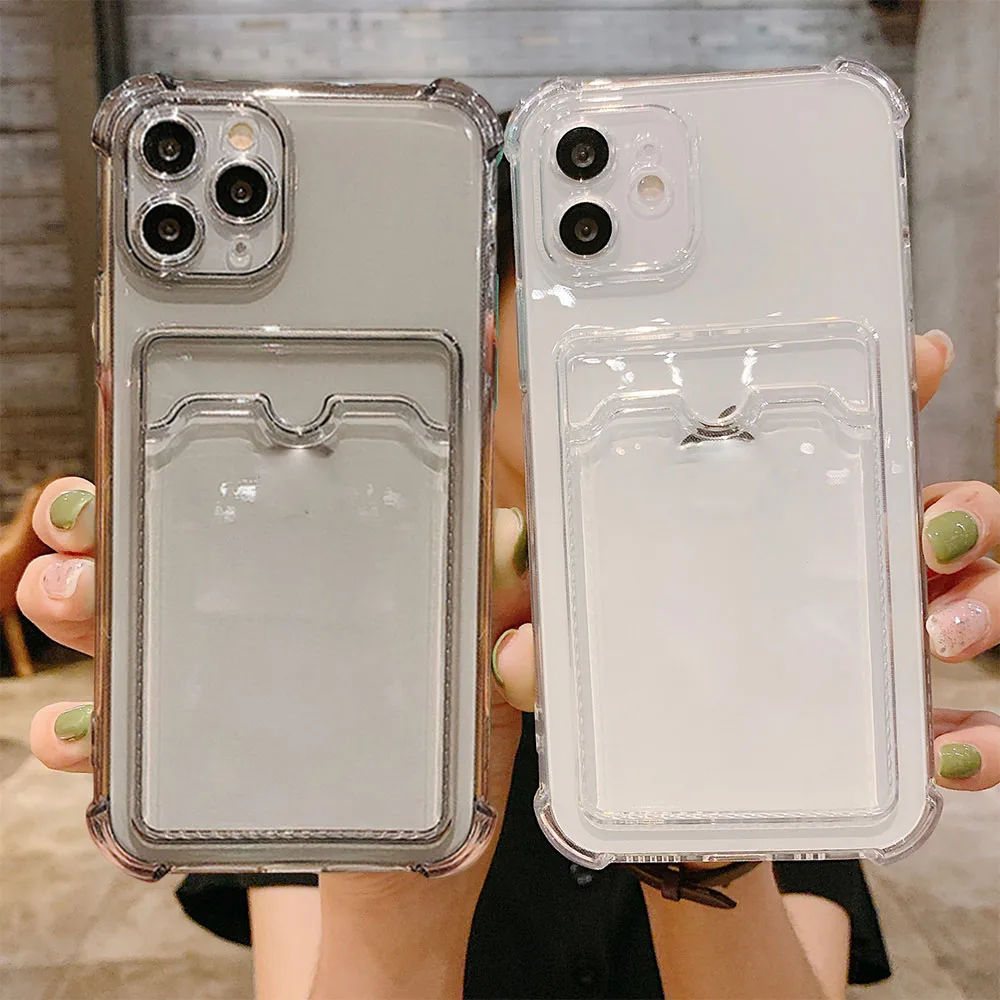 

Card Slot Bag Holder Case Fo Realme C35 C25 C21Y OPPO Reno 7 6 5G A74 A54 A36 A76 4G A16 A15 VIVO Y11 Y12 Y15 Y17 Y21S Y20 Cover