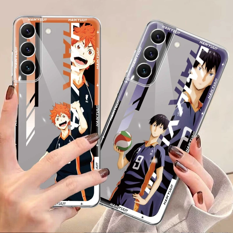 

For Samsung S23 S21 Plus S22 Ultra 5G S20 FE S22Ultra S23Ultra S20FE S21FE Case Print Hinata Shoyo Haikyuu!! Anime Japan