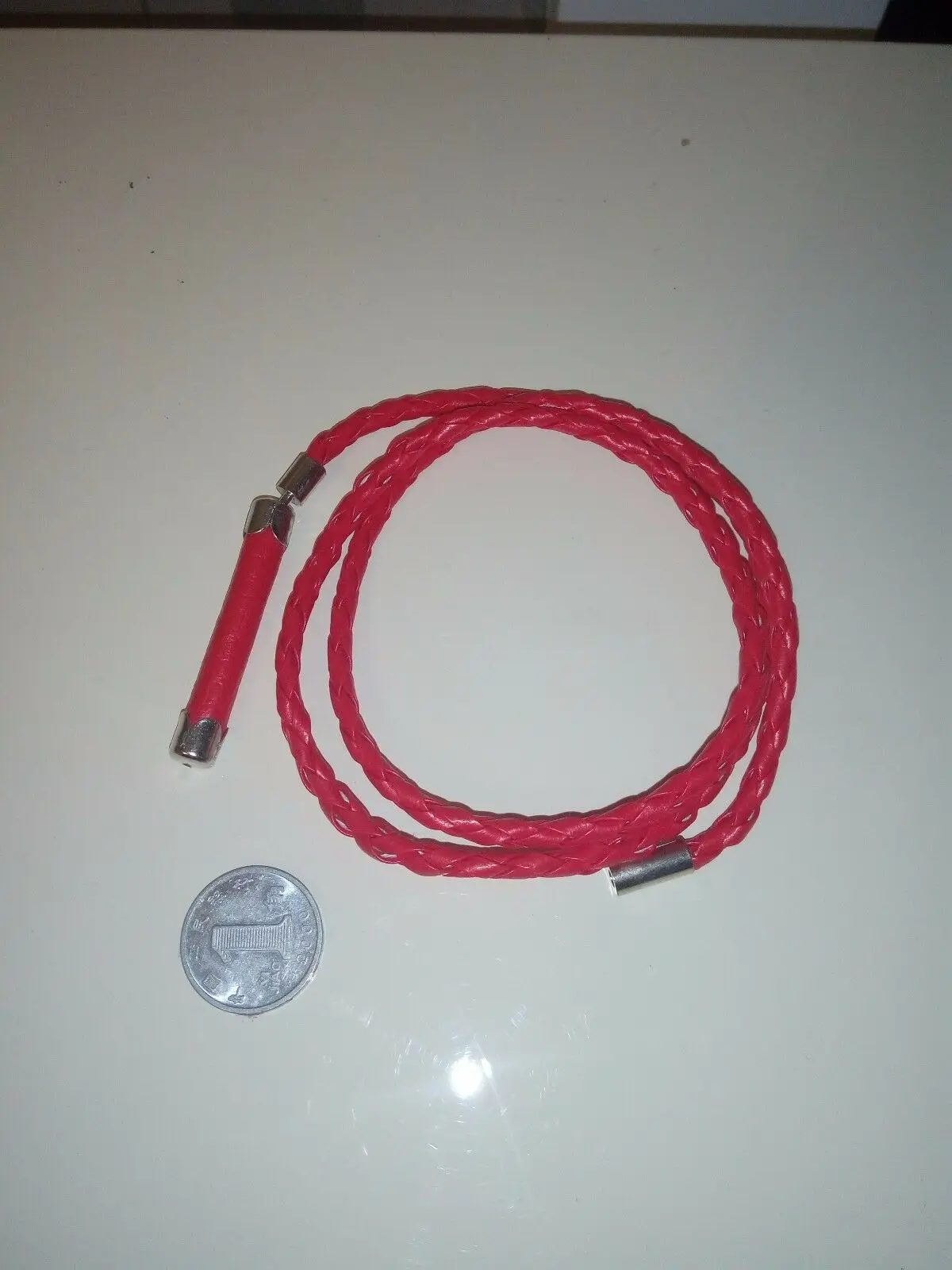 

Custom DIY 1/6th Red Leather Whip For 12" Phicen Toy Male & Female Figure Body