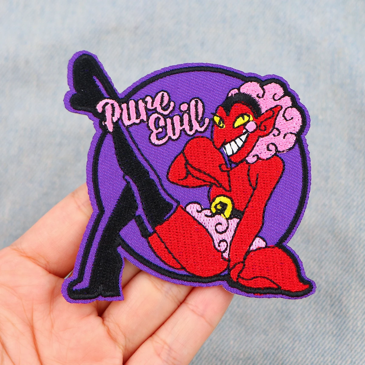 Крутые нашивки с вышивкой утюгом для девочек одежды наклейки сделай сам курток