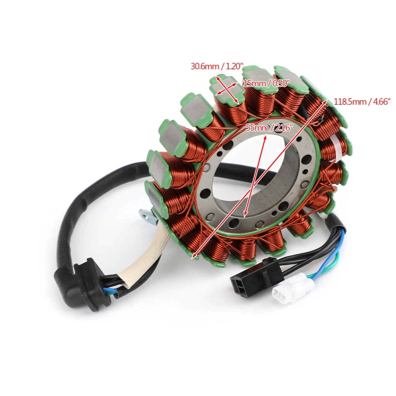 Катушка статора генератора Artudatech для Arctic Cat 550 700 1000 Prowler Mudpro TRV 0802-041