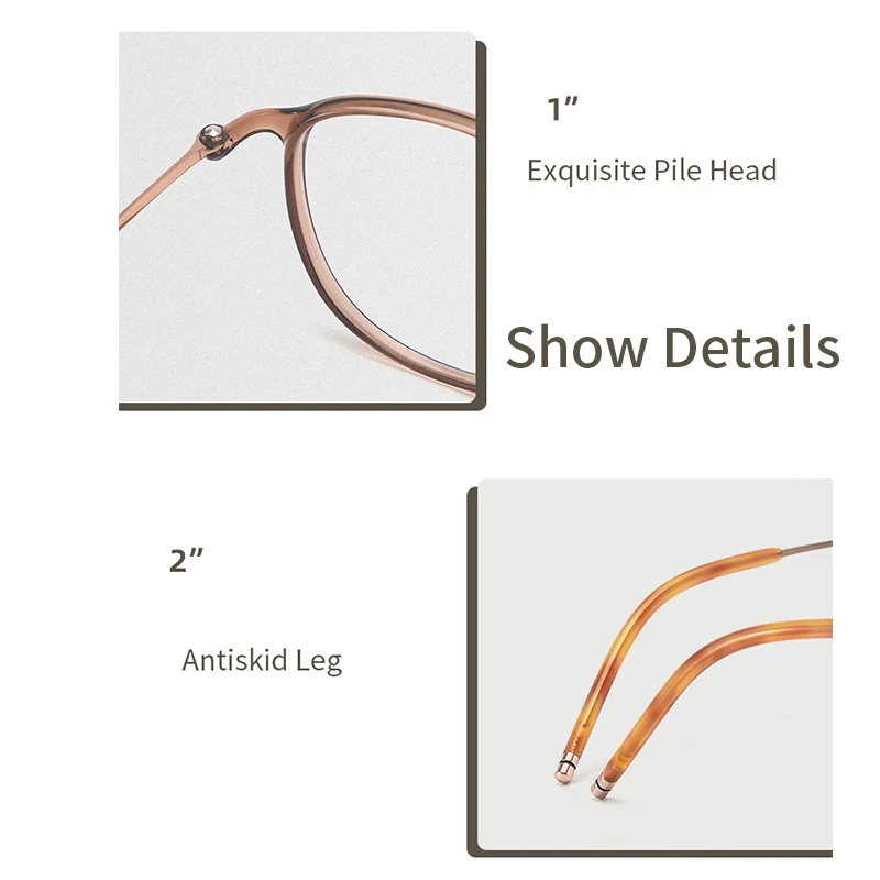 Ультралегкие титановые очки MOMOJA для мужчин и женщин модные круглые в стиле ретро