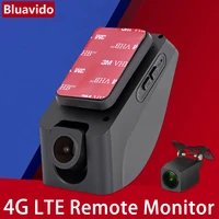 bluavido 4g lte car dvr gps tracking hidden dash camera support live remote monitoring auto video recording hd1080p wifi hotspot