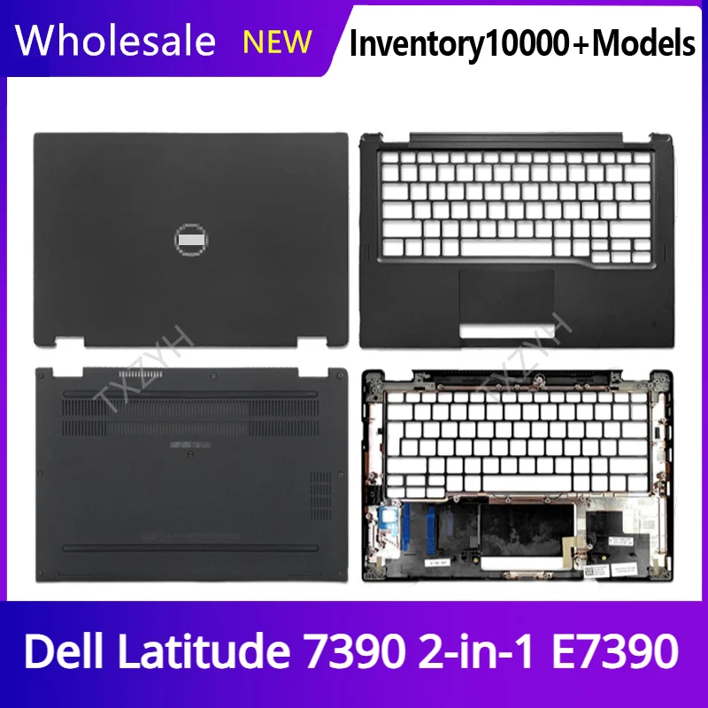 

New Original For Dell Latitude 7390 2-in-1 E7390 Laptop LCD back cover Front Bezel Hinges Palmrest Bottom Case A B C D Shell