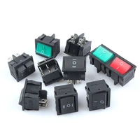 kcd5 21x24mm 2124mm rocker switches kit 4 pin 6pin 2 position 3 position 15a250vac on off on off on