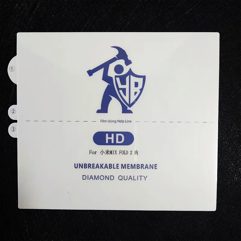 Защитная пленка для экрана HD для Xiaomi Mix Fold 2 5G, Гидрогелевая пленка для передней и задней панели, Невидимые защитные мембраны, не стекло из ТПУ