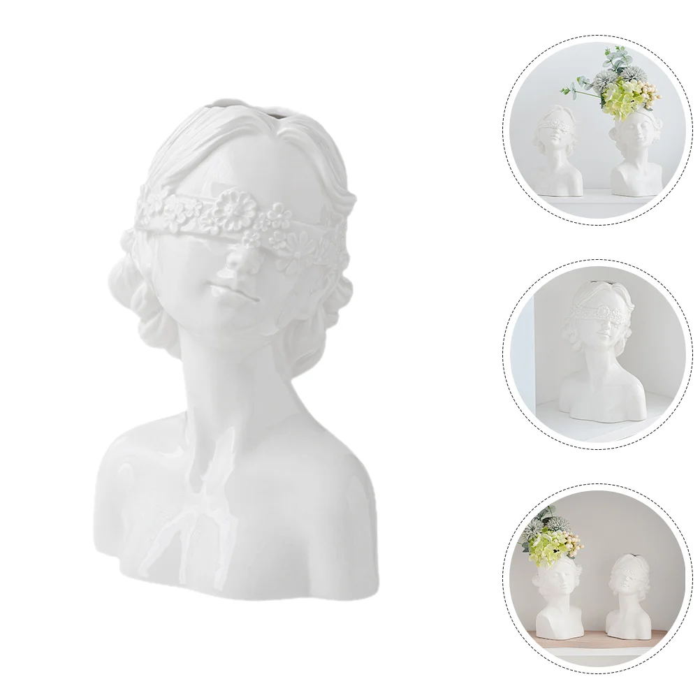 

Abstract Vase Ceramic Flower Arrangement Desktop Tabletop Decor Dried Flowers Ceramics Arranging