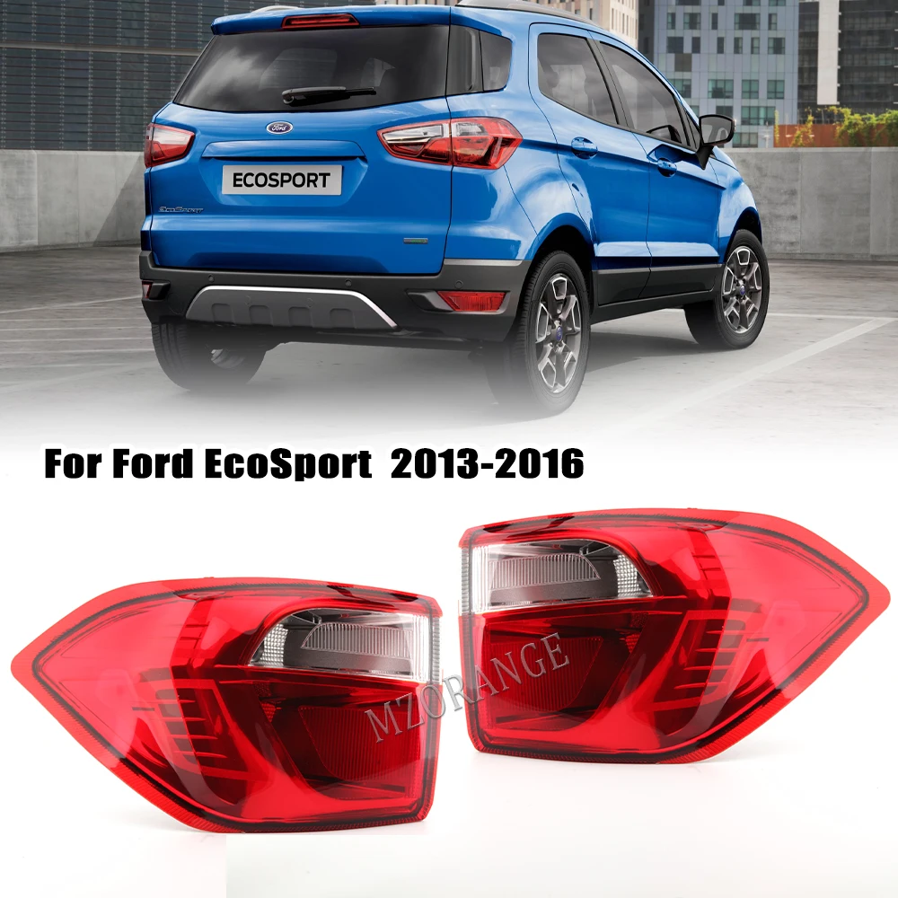 Rear Tail Light For Ford Ecosport 2013 2014 2015 2016 Without Blub Turn Signal Light Brake Parking Lamp Car Accessories