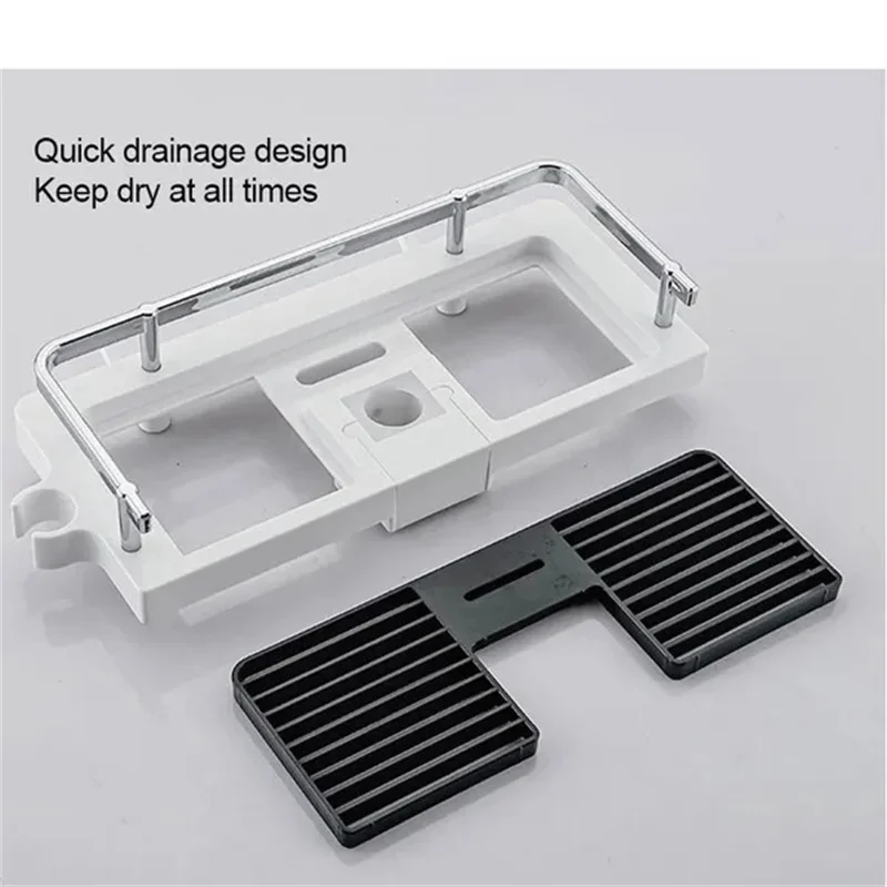 Регулируемая стойка для душа в ванную комнату органайзер душевой лейки