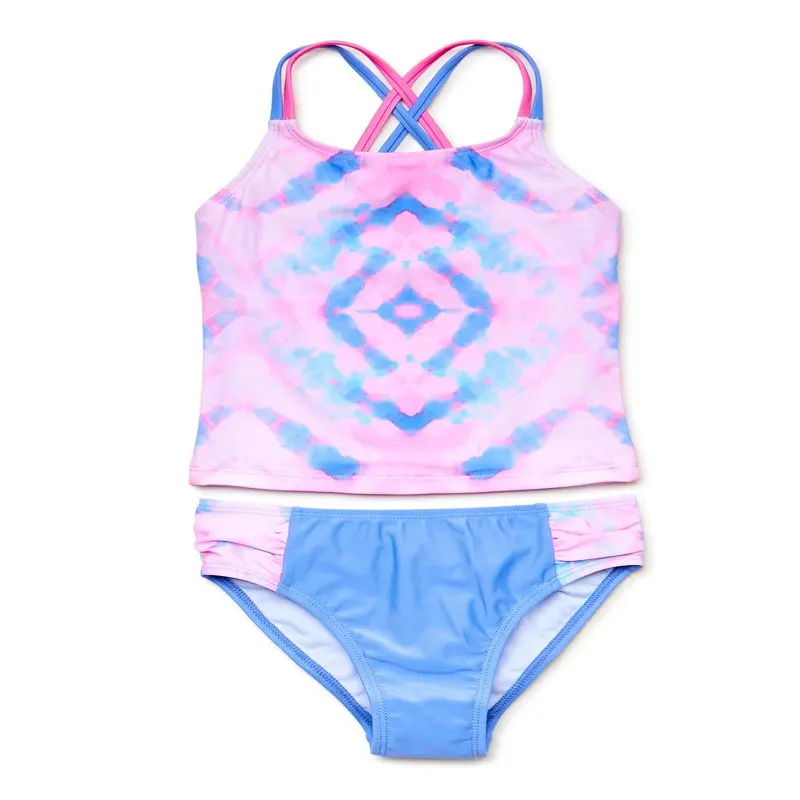 

Tie Dye Tankini Swimsuit with UPF 50, 2-Piece, Sizes 4-16