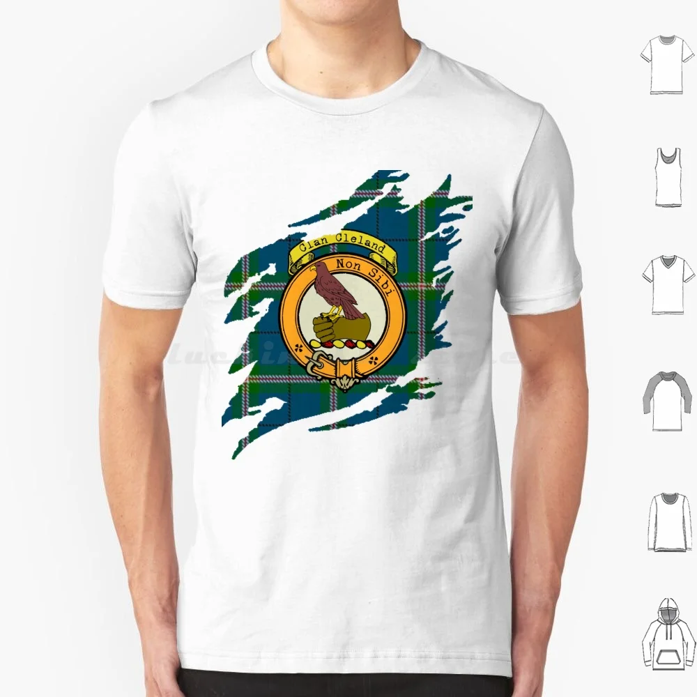 Футболка Cleland Clan Crest шотландская фамилия таттан мужская женская детская 6xl пальто