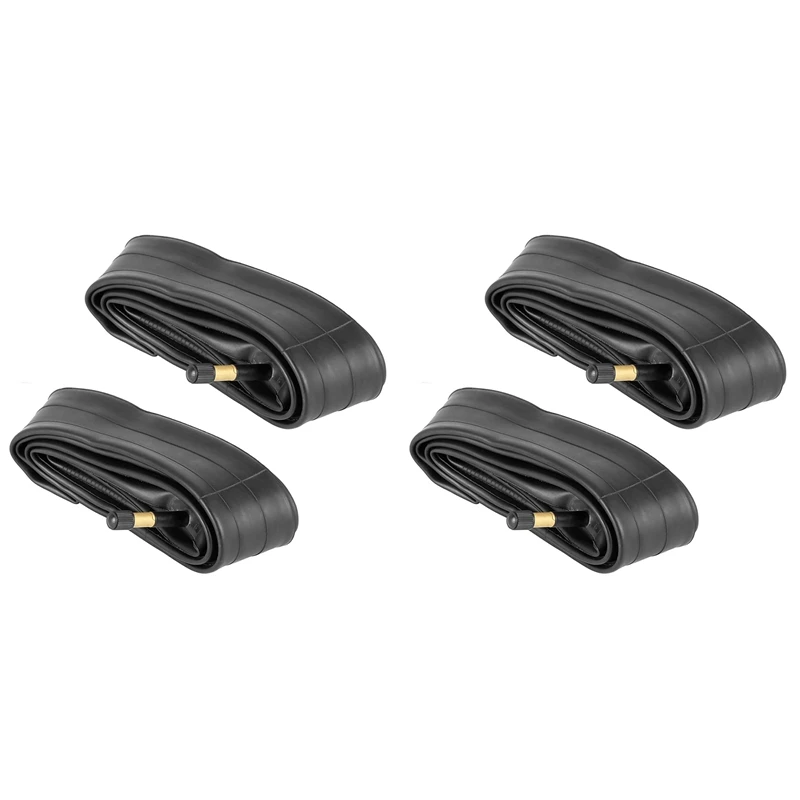 

700X35C/38C/40C/43C Bike Inner Tube With Schrader Valve 48Mm, 4 Pack Bike Tire Tube For 700C Road Bicycle