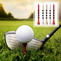 70mm golf holder bamboo golf tees with black stripe consistency measurement lines for outdoor sports golf accesories 3 colo z9h4