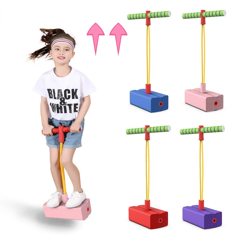 

Children's Grow Taller Balance Toy Frog Jumping Outdoor Exercise Equipment Color Boys And Girls Fitness Bouncing Sound XPY