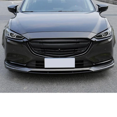 Для Mazda 6/2019-2022 автомобильная решетка, накладка из АБС-пластика, передний бампер, полнозвездные гоночные грили, комплект кузова, аксессуары M6