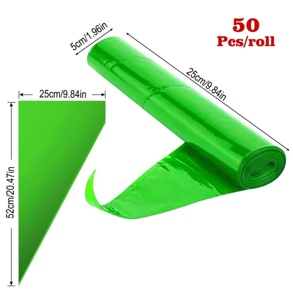 

Пластиковые мешки для кондитеров Зелёный 22/50 шт