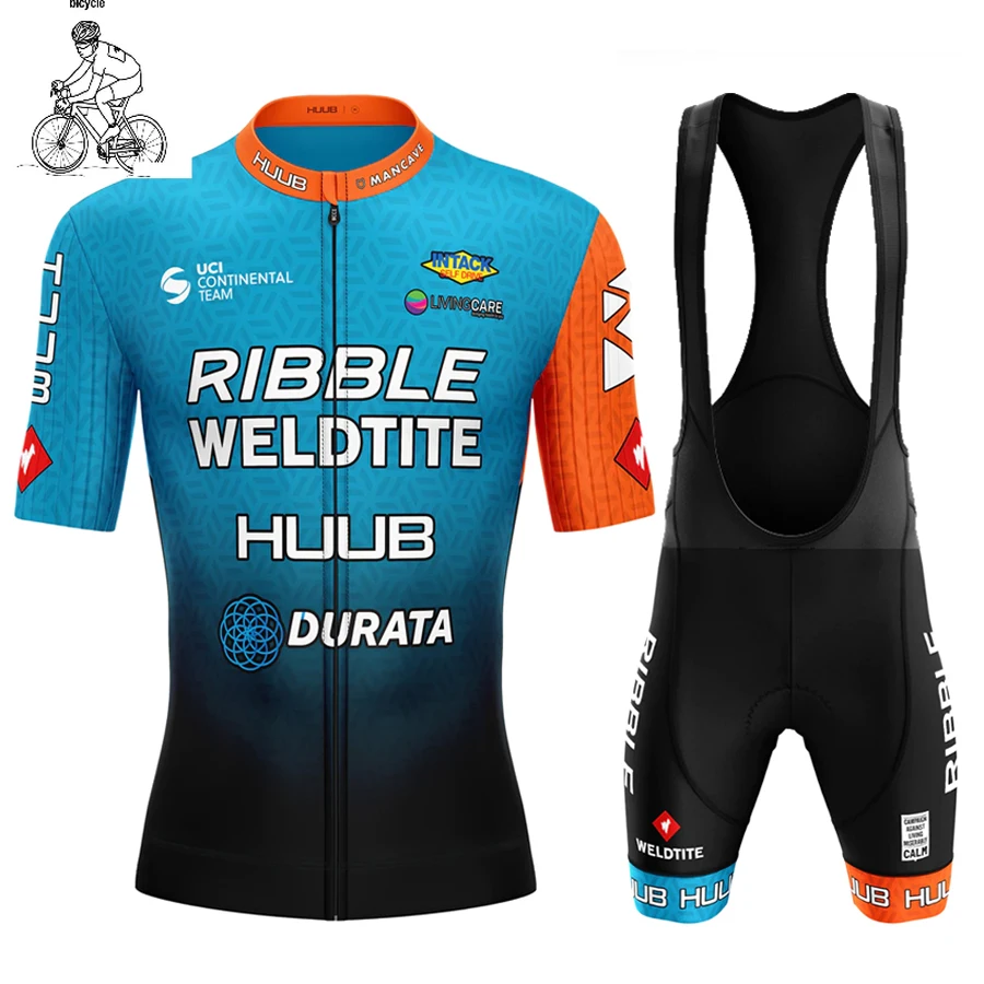 

Комплект одежды для велоспорта HUUB, 2022, Мужская одежда для велоспорта, летний костюм с коротким рукавом для горного велосипеда, велосипедная ...