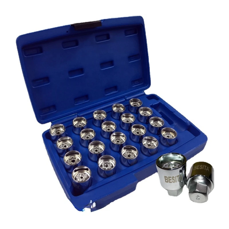 

Car Tire Key Set Hand Tool Automotive Accessories Set Hex Chrome Vanadium Impact Socket Set Tool Kit