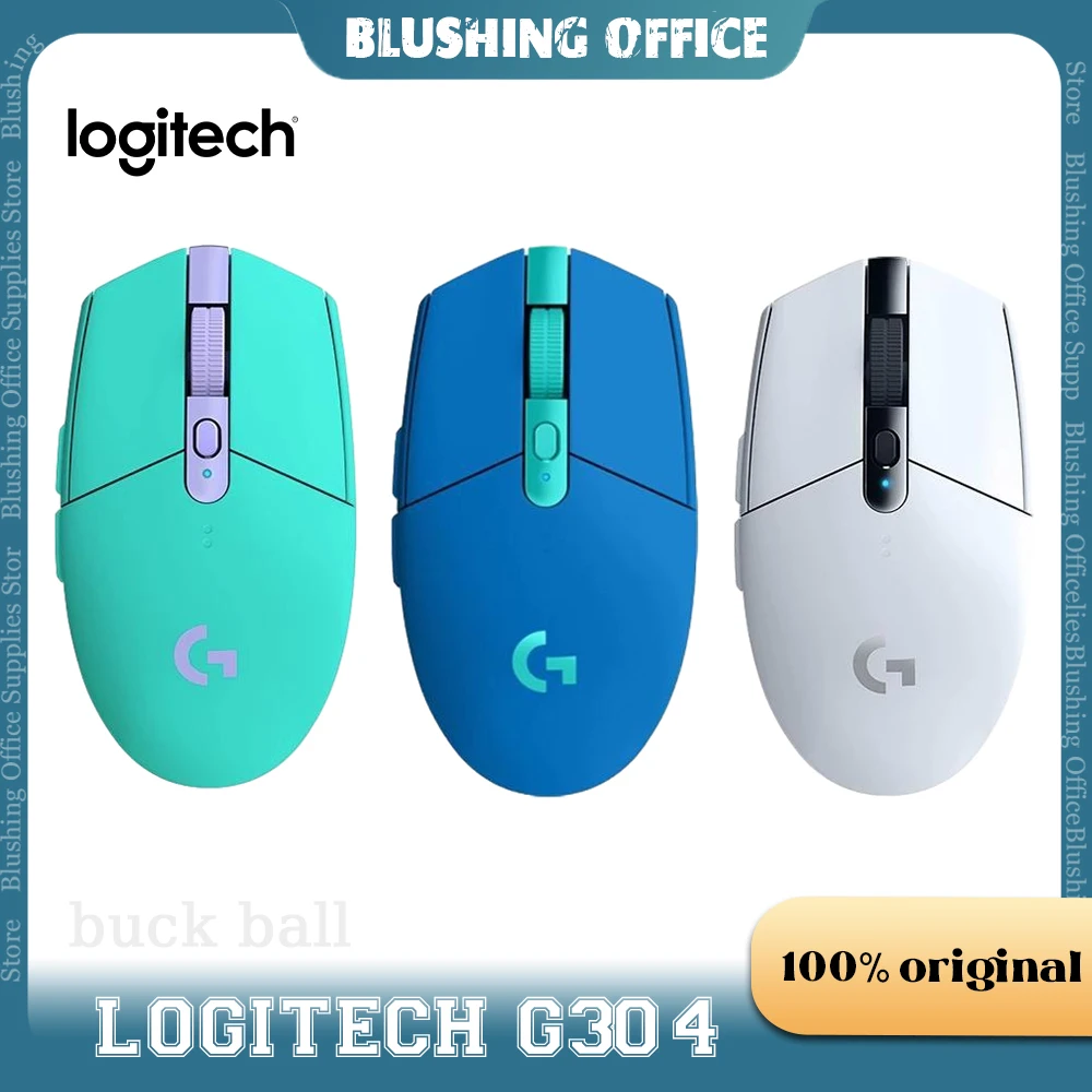Мышь Logitech G304 для геймеров, Беспроводная игровая мышь с датчиком ...