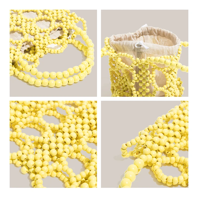 MABULA экологически чистые сумки ручной работы с бисером для женщин 2022 Лето