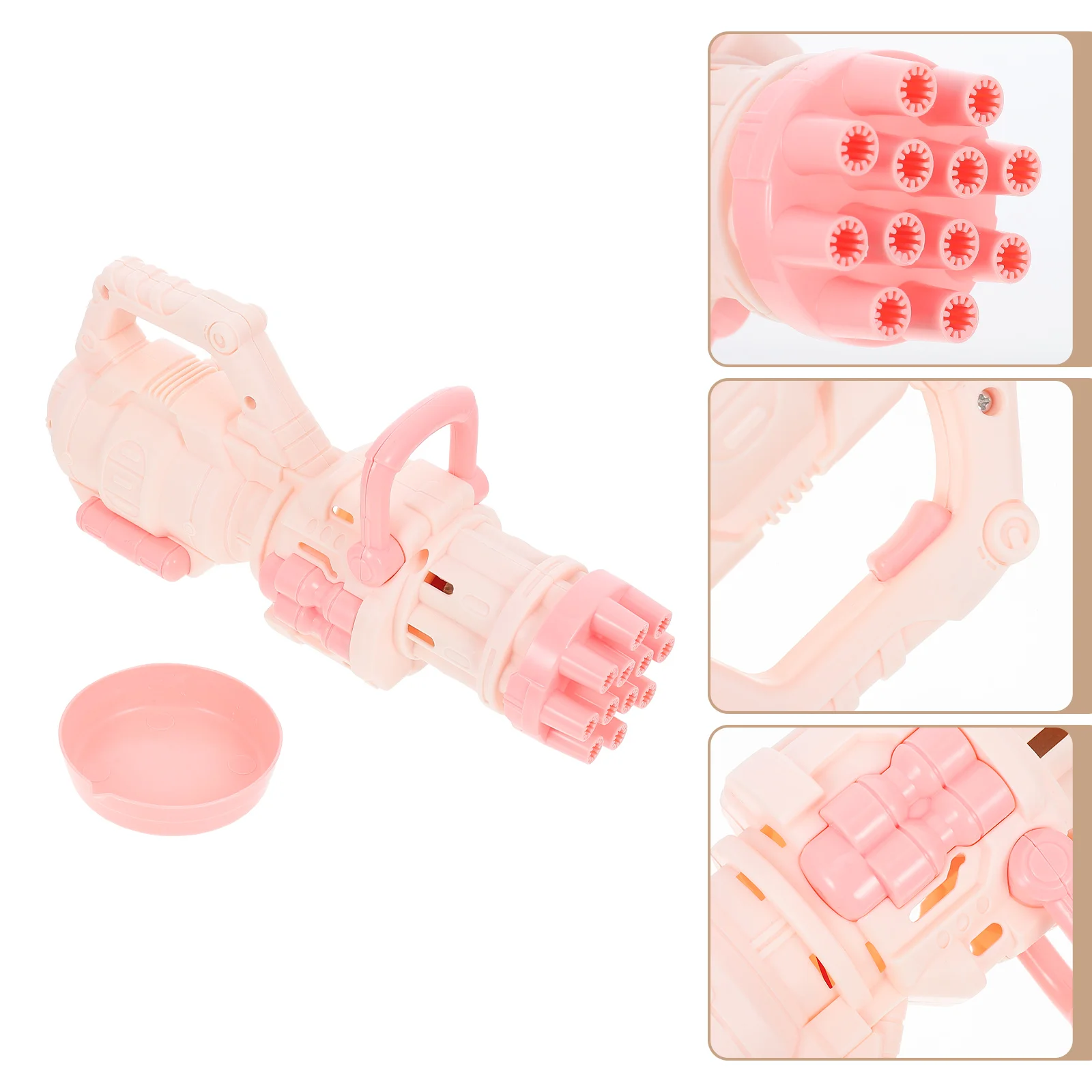 

Children Bubble Shooter Outdoor Bubble Making Multi-hole Bubble Machine