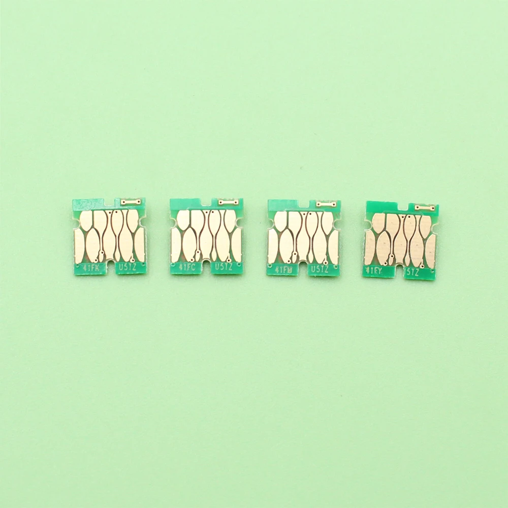 

Европейские совместимые одноразовые чипы для принтера Epson SureColor T3400 T3400N T5400, T41F5 T41F2 T41F3 T41F4, чернильный картридж