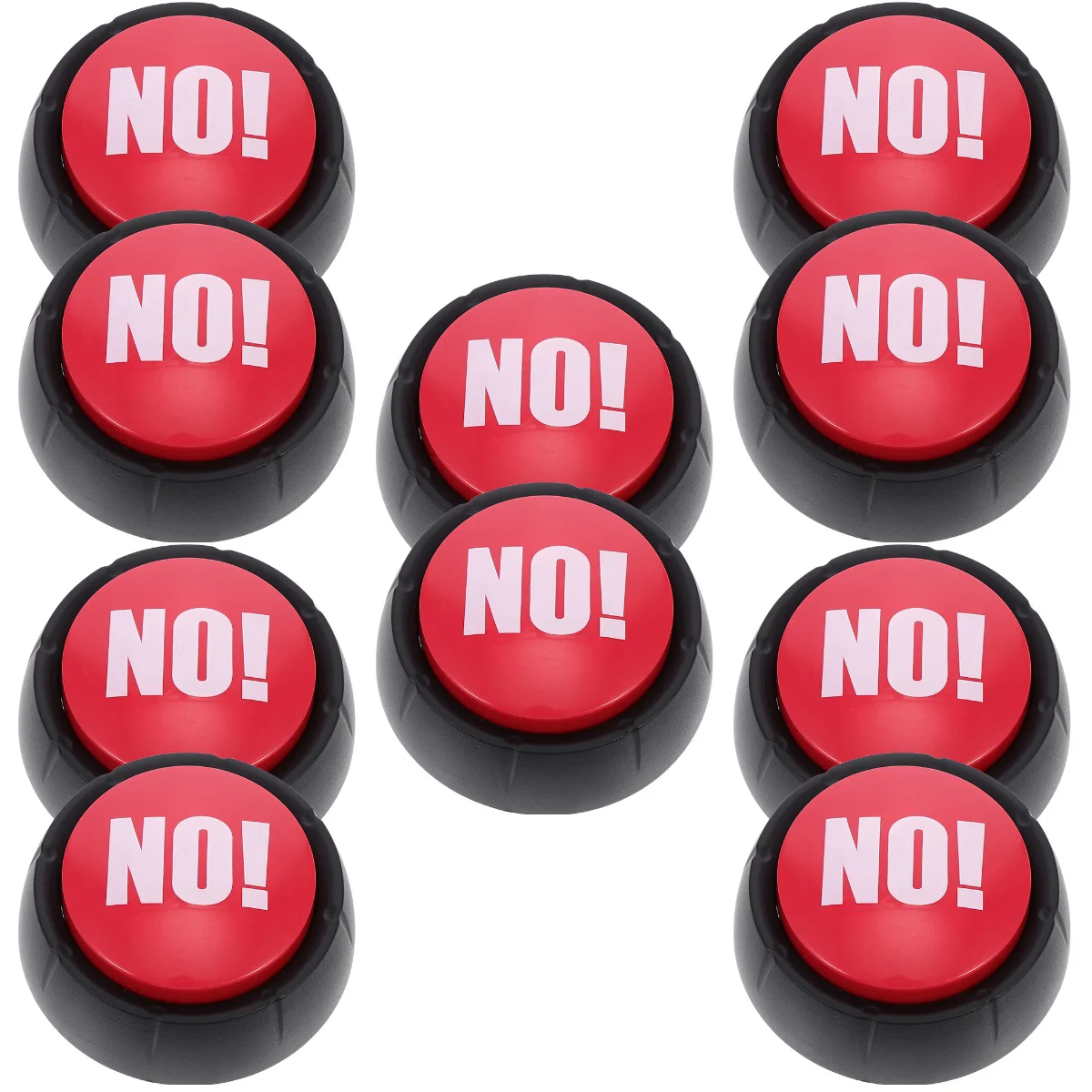 

10 pcs Sound Button Game Button Party Prank Buttons Funny Toys(The Button Type)