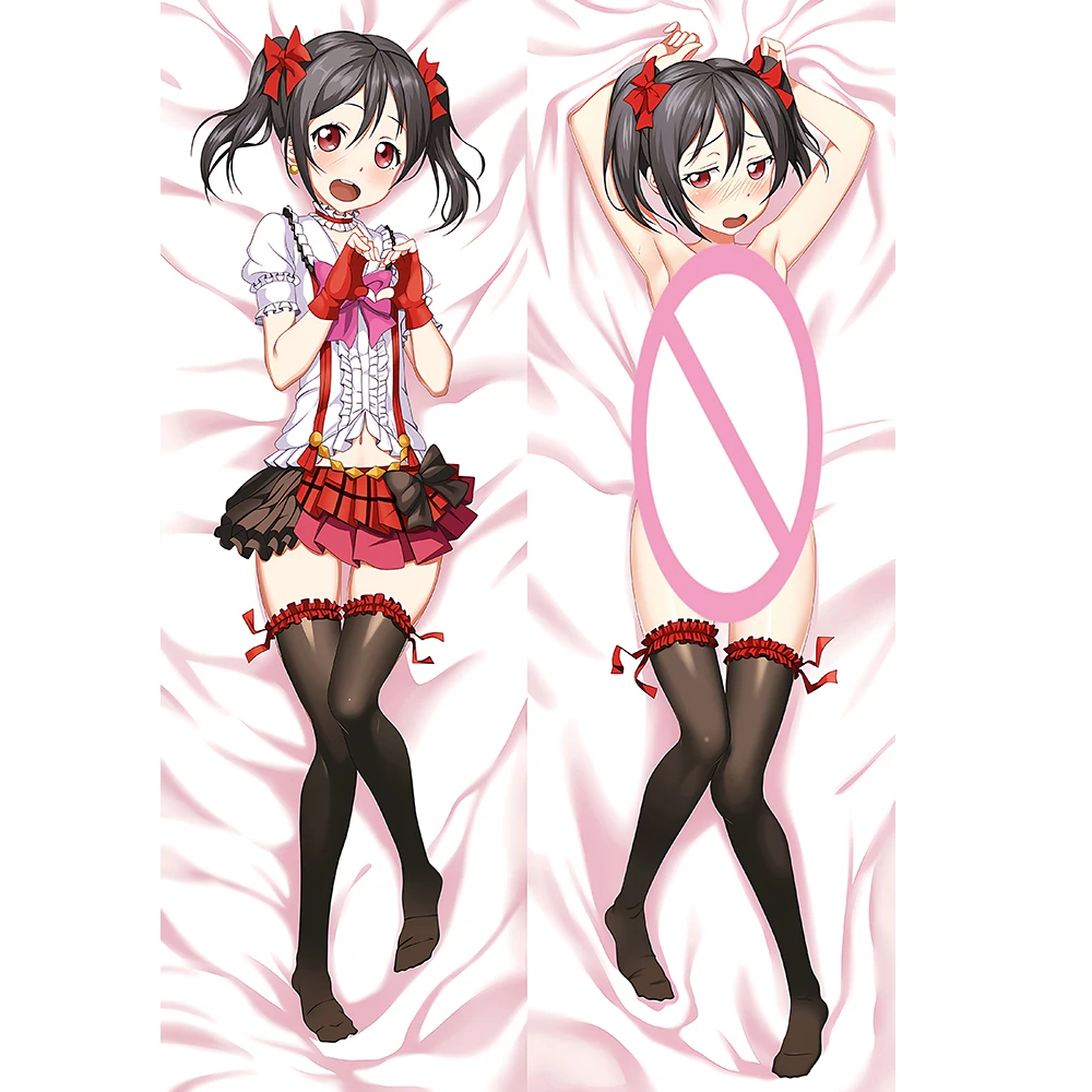 Lovelive Нико Ядзава косплей двухсторонняя подушка Чехол Dakimakura 2-стороннее