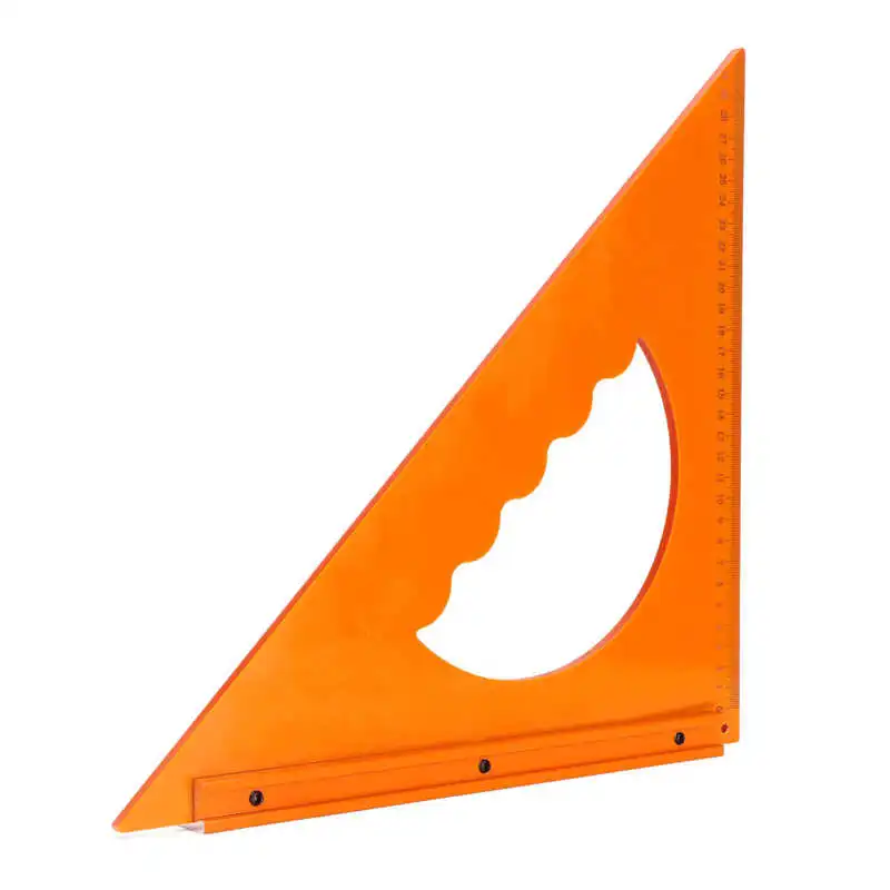 

Woodworking Triangular Plate Ruler Woodworking Triangular Ruler 90 Degrees Accurate Measurement for Woodworking