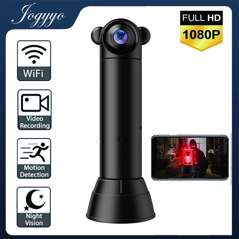 

Портативная мини-небольшая видеокамера ночного видения, с поддержкой Wi-Fi, 1080P, обнаружения движения