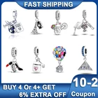 925 оригинальные Подвески Plata of Ley для браслета Pandora, подвески для путешествий, Ловец снов в семейном багажнике и зажимы