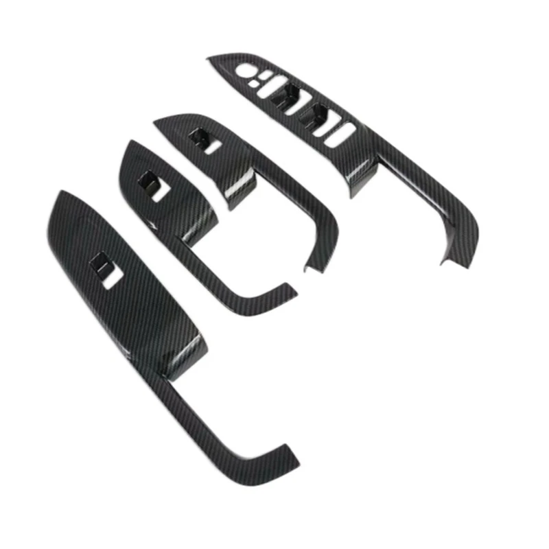 1 комплект подлокотник для внутренней двери из углеродного волокна панель