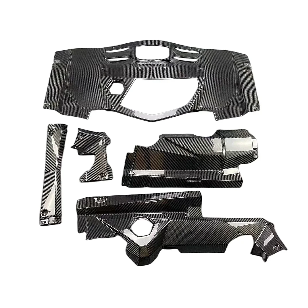 Комплект панелей для двигателя из сухого углеродного волокна Bester Preis verkleidungen Lambor