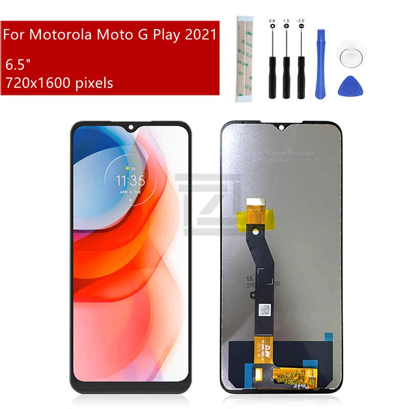 

ЖК-дисплей для Motorola Moto G Play 2021 с сенсорным экраном и дигитайзером в сборе с рамкой XT2093 дисплей запасные части для ремонта