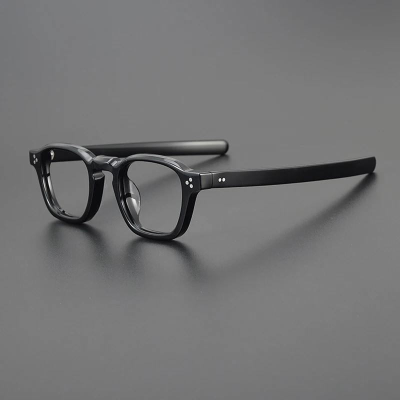 

Top Quality Designer Handmade Acetate Prescription Glasses Frames Men Women Retro Vintage Square Eyeglass Frames Leader Fashion