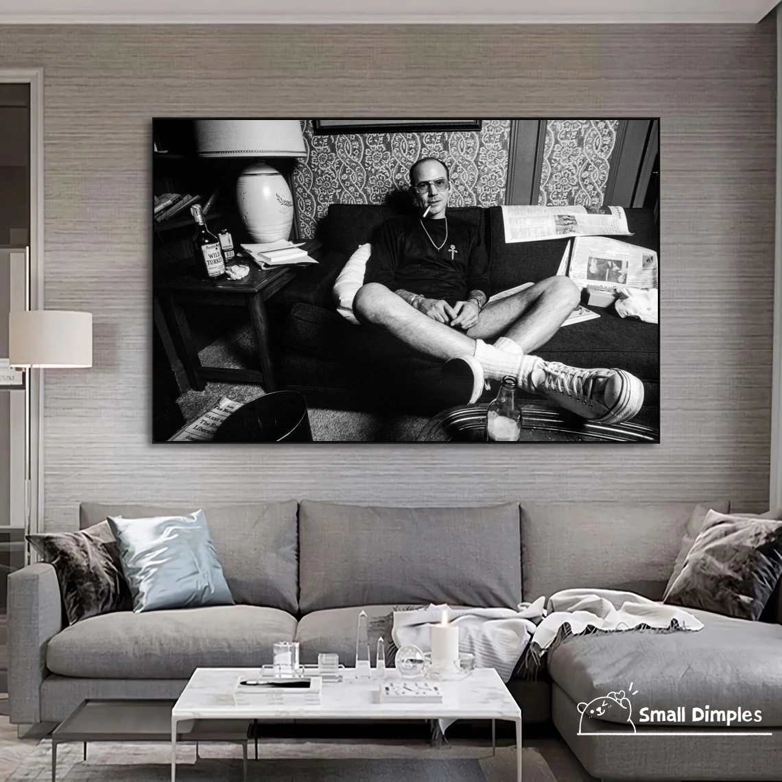 Hunter S. Плакат Томпсон из фильма Звезда холст Художественная печать украшение для